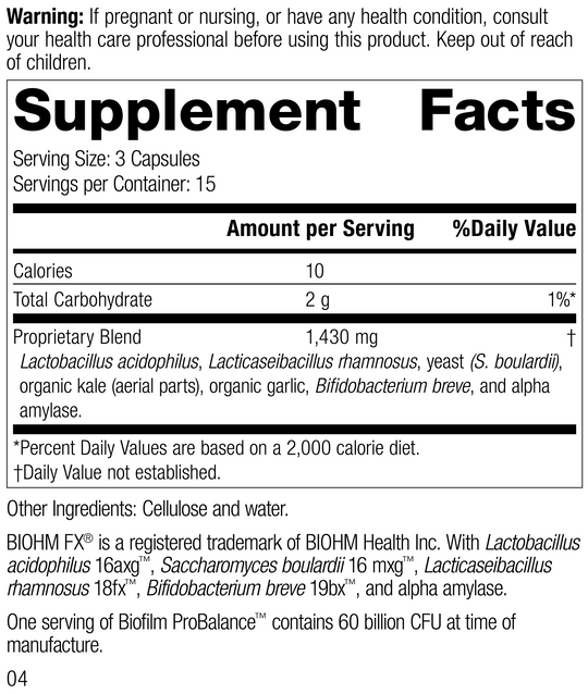 Biofilm ProBalance, 45 Capsules